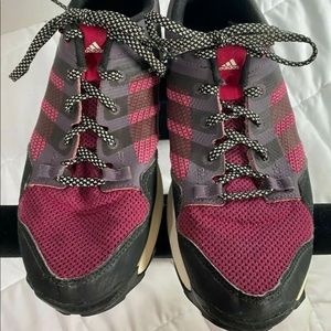 ADIDAS KANADIA TR 7 Size 9M Women’s Black Purple Running Sneaker